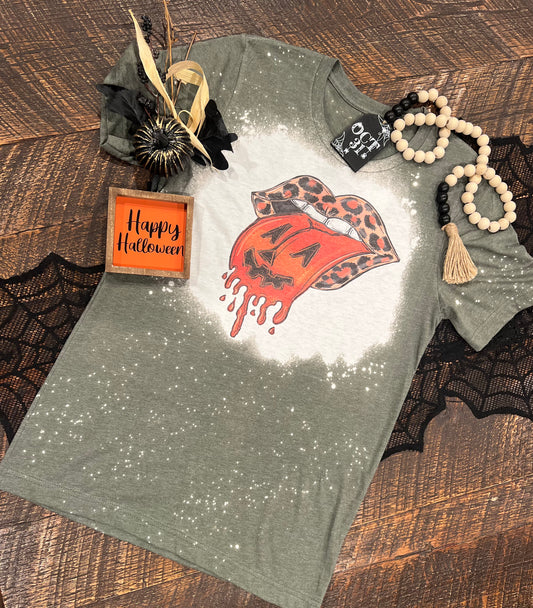 Pumpkin Tongue T Shirt